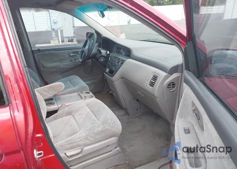 2002 Honda Odyssey Ex из США, поврежденный, VIN 5FNRL18622B016265